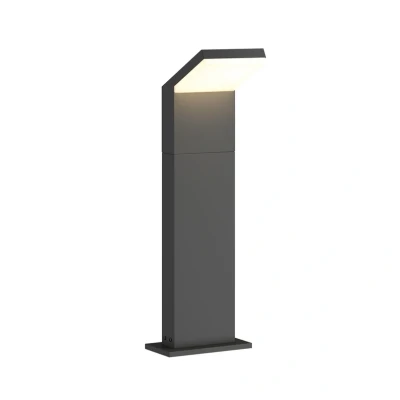 Abbildung von Arcchio LED Wegeleuchte Yolena, 60 cm, anthrazit, Alu