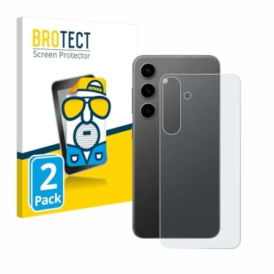 Abbildung von BROTECT Entspiegelungs Schutzfolie für Samsung Galaxy S24 Plus (Rückseite) (2 Stück) Matte Displayschutz Folie, Anti Reflex, Fingerprint