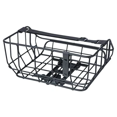 Abbildung von Fahrradkorb Basil Portland Rear MIK 25 Liter 43 X 36 22 Cm Mattschwarz