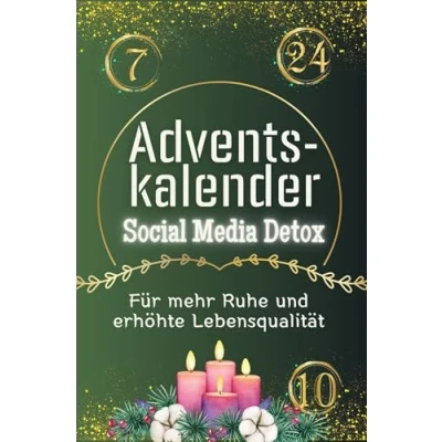 Abbildung von Adventskalender Social Media Detox Das perfekte Geschenk für Frauen und Männer 2024: 24 Rituale, die Paare in ihrer Beziehung stärken spirituell verbinden