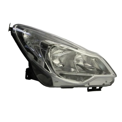 Abbildung von ABAKUS 442 1169RMLDEM1 Scheinwerfer rechts H7/H1 chrom glasklar mit Stellmotor für LWR PX26d, P14.5s OPEL: Corsa D Schrägheck