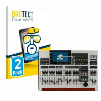 Abbildung von BROTECT (2 Stück Schutzfolie für Behringer Wing Displayschutz Folie Ultra Klar