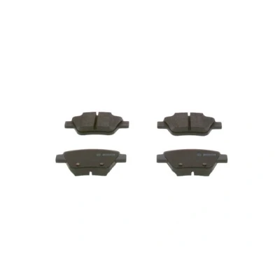 Abbildung von BOSCH 0 986 494 416 Bremsbelagsatz Low Metallic mit Anti Quietsch Blech, Montageanleitung VOLKSWAGEN: Touran I, GOLF 6, Caddy 3 Kombi