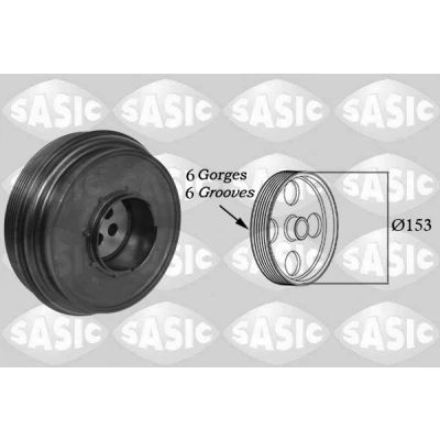 Abbildung von SASIC 2150067 Kurbelwellenriemenscheibe BMW: X1, 2 Gran Tourer, Active MINI: Countryman