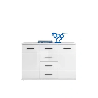 Abbildung von Stella Trading Kommode, Holzwerkstoff, Weiß, BxHxT 111x75x35