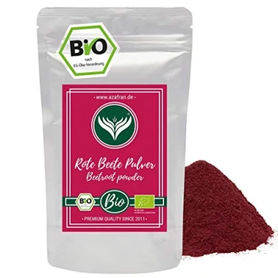 Abbildung von Azafran BIO Rote Beete Pulver Bete getrocknet gemahlen 250g