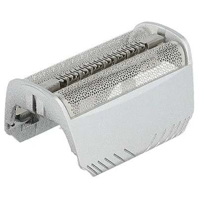Abbildung von vhbw Doppelscherfolie kompatibel mit Braun 7765, 7783, 7785, 7790, FIX400, SmartControl, Syncro, SyncroPro, TriControl Elektrorasierer Typ 30B + Rahmen, silber
