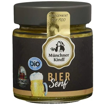 Abbildung von Münchner Kindl Bier Senf, 6er Pack (6 x 125 ml)