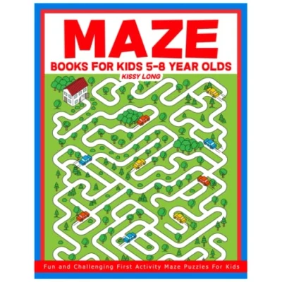 Abbildung von Maze Books For Kids 5 8 Year Olds: Fun and Challenging First Activity Puzzles