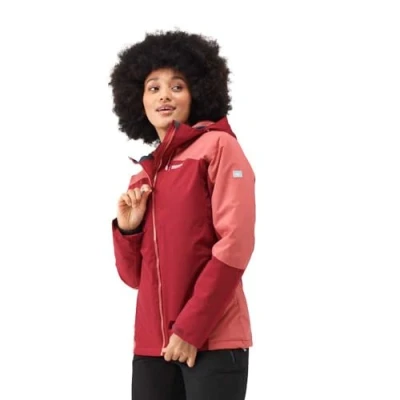 Abbildung von Regatta Highton Hardshelljacke, Damen, Größe: 40, Red