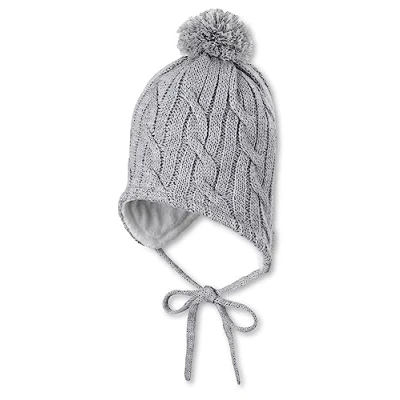 Abbildung von Sterntaler Knitted HAT Mütze für Kinder, Größe: 47, Silber melange