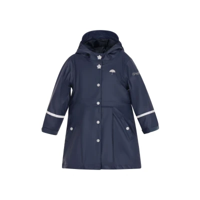 Abbildung von SCHMUDDELWEDDA Regenmantel aus recyceltem Polyester 146 / Marine 100% (recycelt)