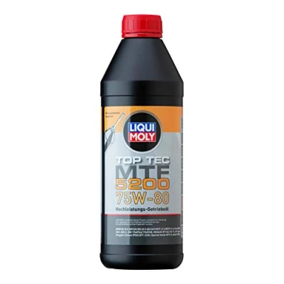 Abbildung von LIQUI MOLY Top Tec MTF 5200 75W 80 1 L Getriebeöl Hydrauliköl Art. Nr.: 20845, farblos