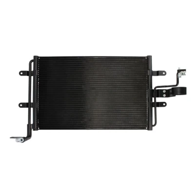 Abbildung von THERMOTEC KTT110607 Klimakondensator ohne Trockner 585 x 362 16 mm VOLKSWAGEN: Golf 4 Schrägheck, Bora Limousine, Variant