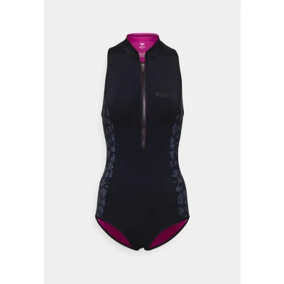 Abbildung von Roxy Swell Series Qlock Badeanzug, Damen, Größe: 36, Black