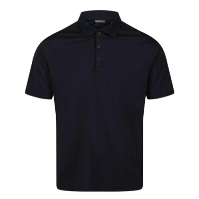 Abbildung von Regatta Professional Herren Mens Pro Wicking Polo Short Sleeved T Shirt Polohemd, Navy, 3XL