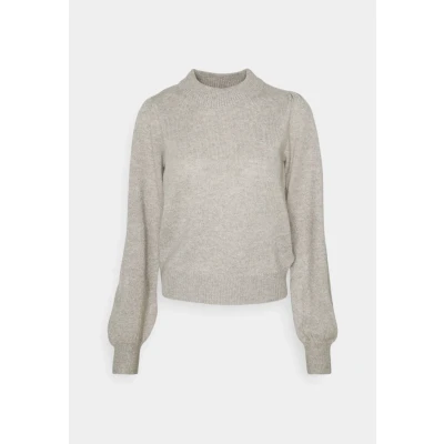 Abbildung von JDY RUE Strickpullover, Damen, Größe: Large, Chateau gray/melange