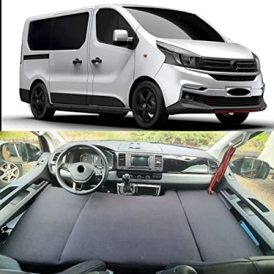 Abbildung von BREMER SITZBEZÜGE Camper Bett Kinderbett Fahrerhausbett kompatibel mit FIAT Talento ab 2016 Wohnmobil Zubehör Wohnmobilbett Camping