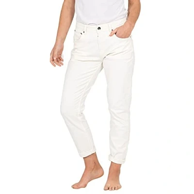 Abbildung von Hurley Damen W Laney Mom Oceancare Denim Hose Freizeithose, weiß, 50