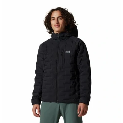 Abbildung von Mountain Hardwear Unisex Erwachsene StretchDown Hoody, Schwarz, Large