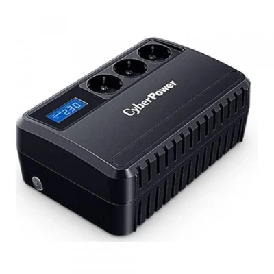 Abbildung von CyberPower BU650EU Line Interactive USV 650VA/360W LCD, AVR, USB, Ausgang (3) Schuko