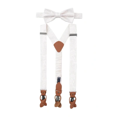 Abbildung von Prince Bow Tie SET Fliege, Herren, Größe: One Size, Champagner