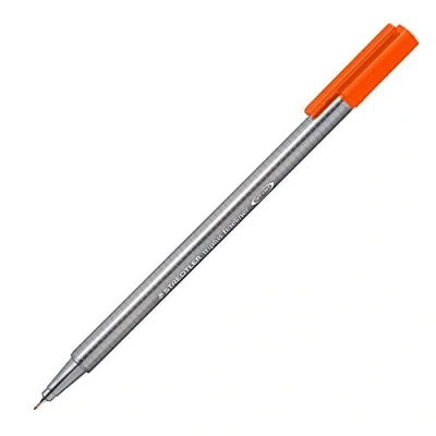 Abbildung von 10 x Staedtler Fineliner triplus 0,3mm orange