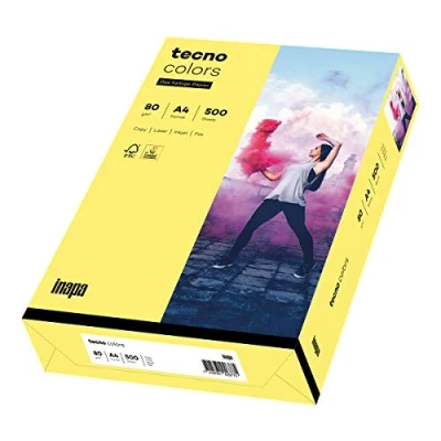 Abbildung von Inapa Multifunktionspapier tecno colors A4 80g/qm VE=500 Blatt mittelg