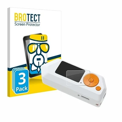 Abbildung von BROTECT Schutzglas für Flipper Zero FZ.1 (3 Stück) Schutzfolie Panzer Folie Glas [Extrem Kratzfest 9H, Anti Fingerprint, Ultra Transparent]