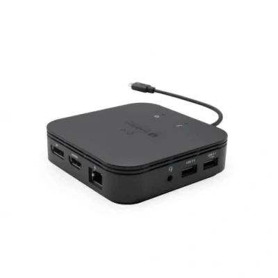 Abbildung von i tec Thunderbolt 3 Dockingstation 2x4K mit 60W Stromversorgung 1x DisplayPort, HDMI, USB 3.1, 2.0, GLAN Ethernet, Audio für MacOS, Windows, Linux