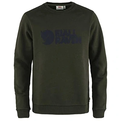 Abbildung von Fjallraven 84142 Logo Sweater M Sweatshirt Mens Deep Forest S