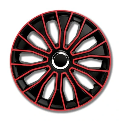 Abbildung von PETEX Unbekannt Radzierblenden Set 16 Zoll Voltec Pro Schwarz Schwarz/Rot (1350 3530)