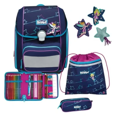 Abbildung von Scout Schulranzen Genius (4 tlg), Polyester