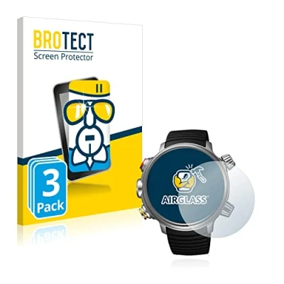 Abbildung von BROTECT Schutzglas für Citizen Promaster Land BN4021 02E (3 Stück) Schutzfolie Panzer Folie Glas [Extrem Kratzfest 9H, Anti Fingerprint,