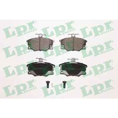 Abbildung von LPR 05P094 Bremsbelagsatz mit Schrauben FIAT: Barchetta, Punto I Schrägheck, Seicento / 600 ALFA ROMEO: Spider, 155, 145, LANCIA: Y