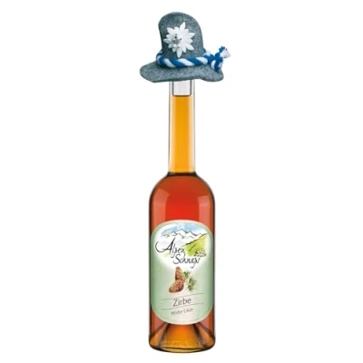 Abbildung von Alpenschnaps Steinbeisser 1 x 500ml Zirbe Obstbrände pures Alpenglück im Glas PremiumSchnaps