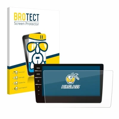 Abbildung von BROTECT Schutzglas für Volkswagen Tiguan Allspace 2019 Discover Pro 9.2&quot; Schutzfolie Panzer Folie Glas [Extrem Kratzfest 9H