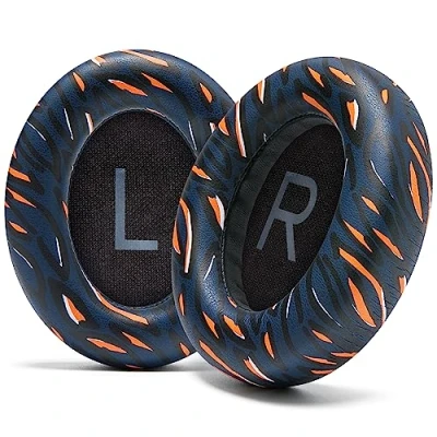 Abbildung von WC Wicked Cushions Verbesserte Ersatz Ohrpolster für Bose 700 Noise Cancelling Kopfhörer (NC700) weicheres PU Leder, luxuriöser Memory Schaum, zusätzliche Dicke, extra langlebig NavyTiger
