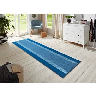Abbildung von HANSE Home Läufer &quot;Band&quot;, rechteckig, Kurzflor, Weich, Wohnzimmer, Schlafzimmer, Esszimmer Küche, Flur