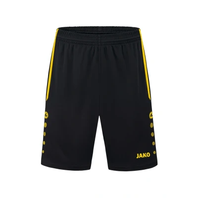 Abbildung von JAKO Fussball Teamsport Textil Allround Trainings kurze Sporthose, Herren, Größe: XXL, Schwarzgelb