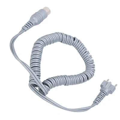 Abbildung von Nagelbohrer Handstückkabel, Stromkabel Elektrischer Maniküremaschine Handstück Kabel Ersatzzubehör(grau)