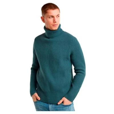 Abbildung von G Star RAW Men&#039;s Essential Turtle Knitted Pullover Sweater, Grau (axis D23732 D447 5781), Medium