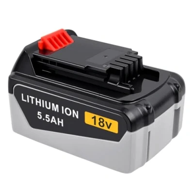 Abbildung von Tecmana 18V 5500mAh Ersatzakku für Black+Decker BL2018 XJ BL4018 LB20 LBX20 LBXR20 LBXR2020 OPE LBXR20B 2 LB2X4020