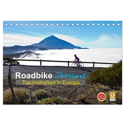 Abbildung von Roadbike Dreams. Traumstraßen in Europa (Tischkalender 2025 DIN A5 quer), CALVENDO Monatskalender