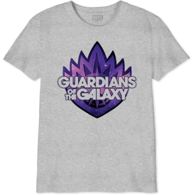 Abbildung von Marvel Mädchen GIGUGAMTS155 t Shirt Damen, Grau meliert, 12 Jahre