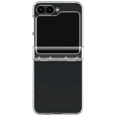 Abbildung von Spigen Ultra Hybrid Pro Hülle Kompatibel mit Samsung Galaxy Z Flip 6 Crystal Clear