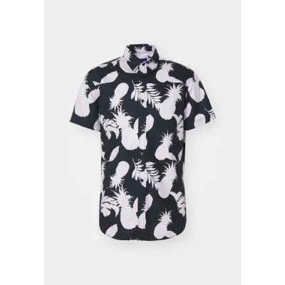 Abbildung von JACK &amp; JONES Herren Jorjoshua Aruba AOP Shirt Ss Kurzarmhemd, Tap Shoe, S