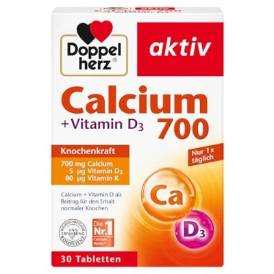 Abbildung von Doppelherz Calcium 700 + Vitamin D3 30 St