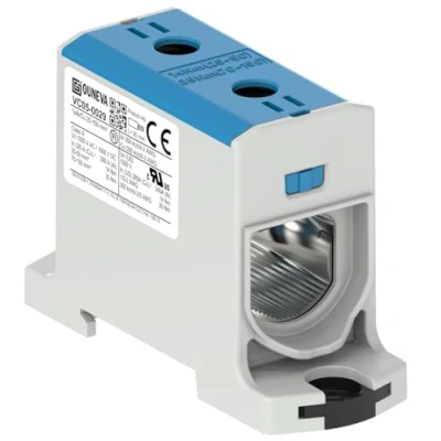 Abbildung von OTL isoleret universal klemme aluminium/kobber 25 150 mm2 blå