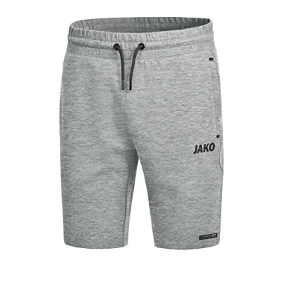 Abbildung von JAKO Damen Shorts Premium Basics, Hellgrau Meliert, 40